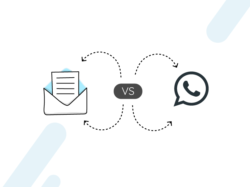 WhatsApp API vs. Email: the battle of digital communications