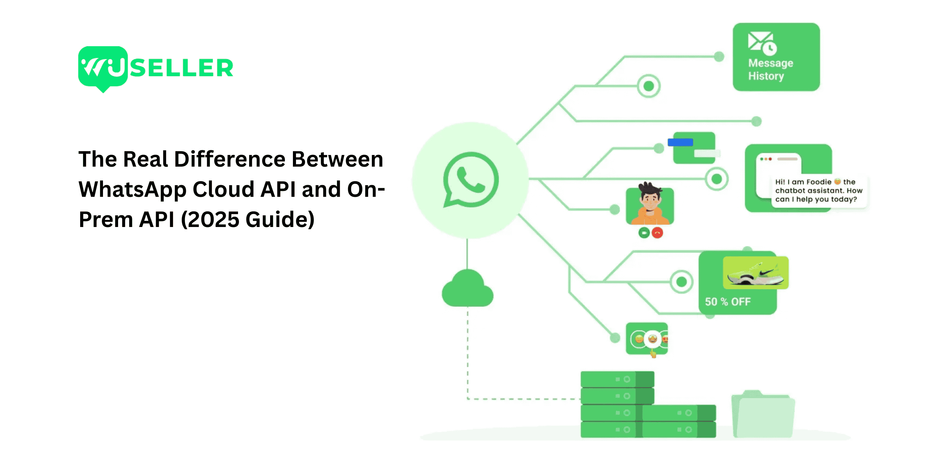The Real Difference Between WhatsApp Cloud API and On-Prem API (2025 Guide)